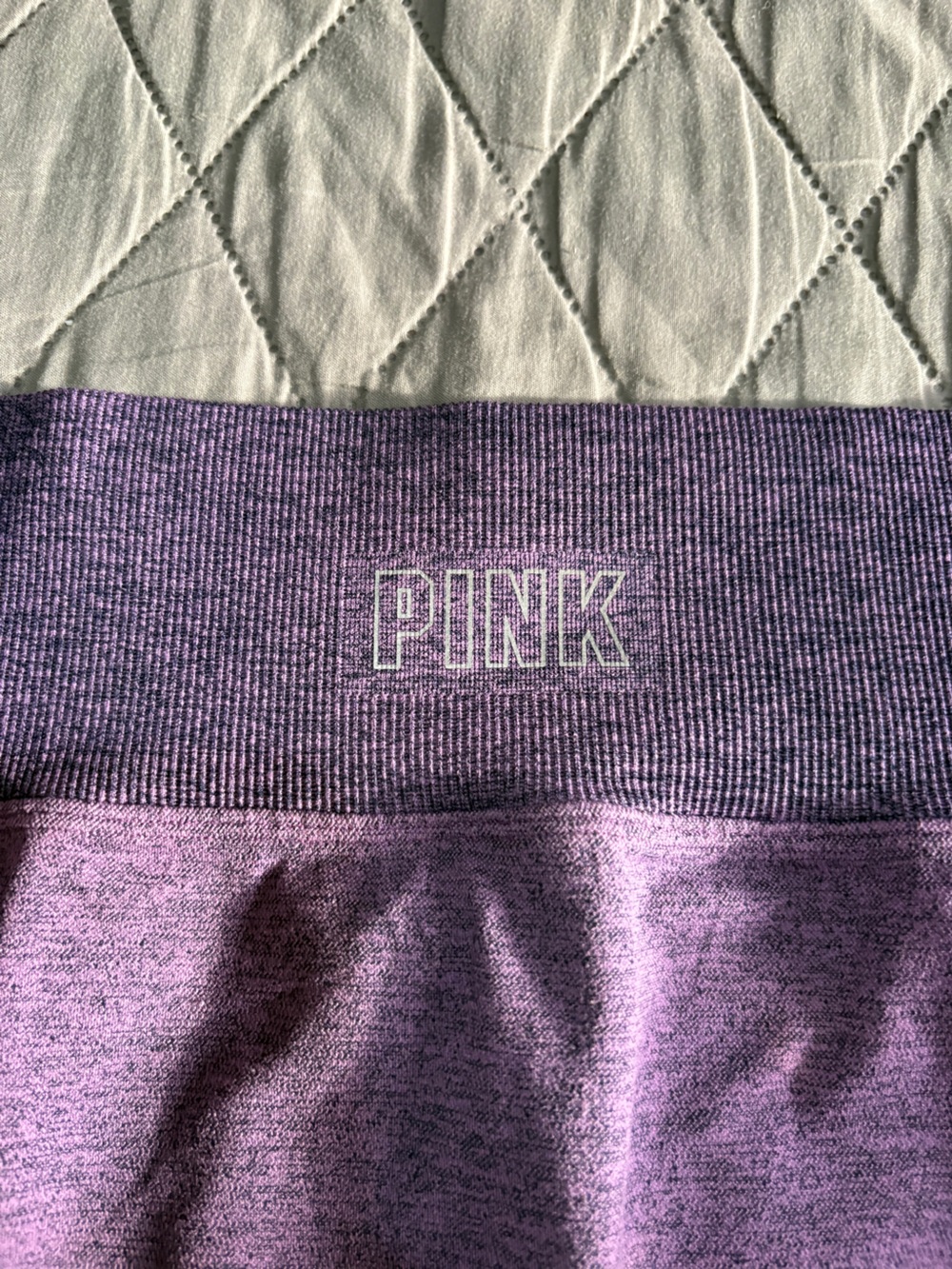 PINK Victoria's Secret Purple Seamless Lounge Shorts - Picture 4 of 4